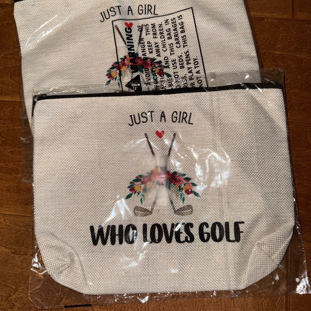 Just a Girl Who Loves Golf Pouch